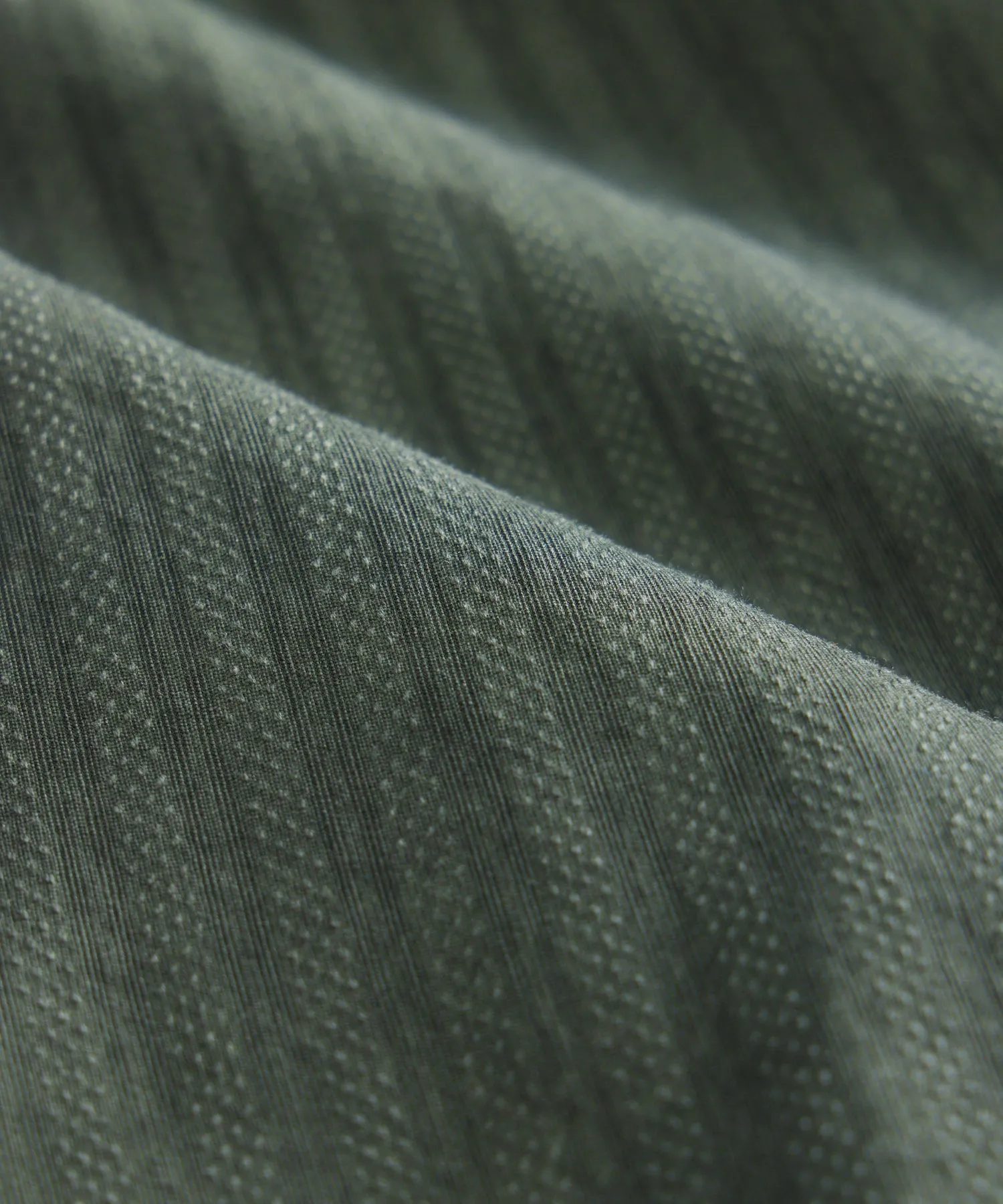 11" Italian Overdyed Relaxed Short in Green Stripe