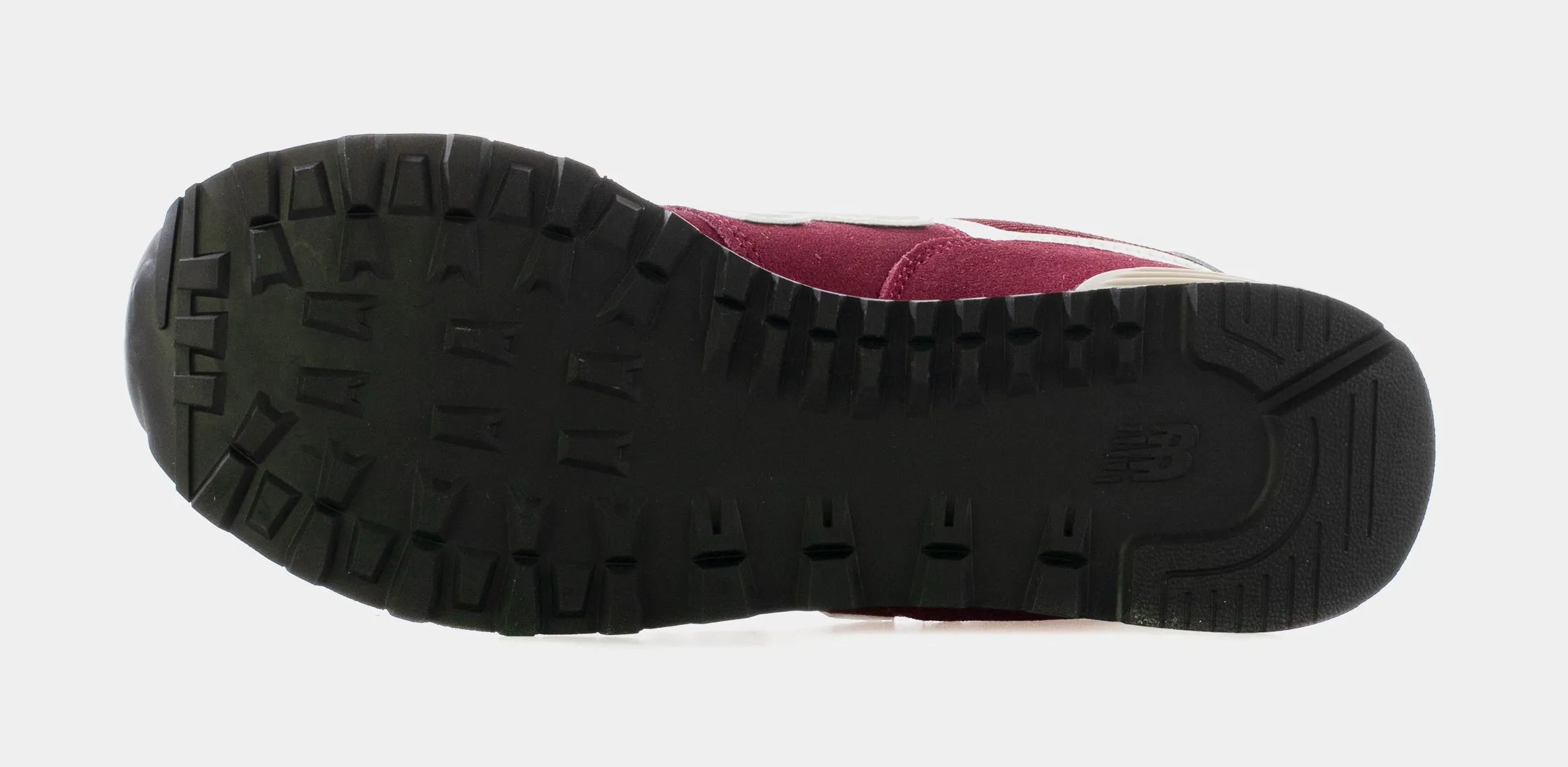 574 Mens Lifestyle Shoes (Burgundy/White)