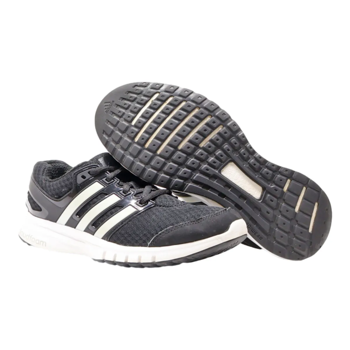 ADIDAS Low Top Trainers Black Synthetic Womens UK 4.5