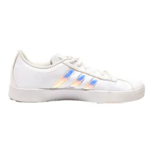 ADIDAS Low Top Trainers White Leather Womens UK 3.5