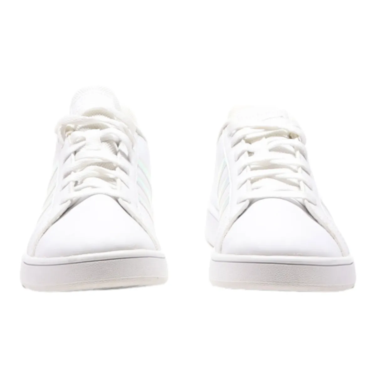 ADIDAS Low Top Trainers White Leather Womens UK 4.5