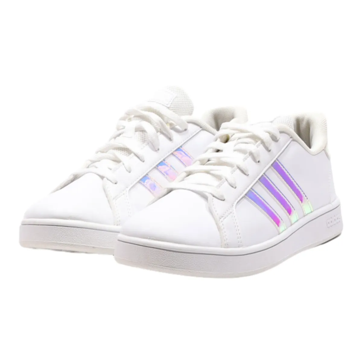 ADIDAS Low Top Trainers White Leather Womens UK 4.5