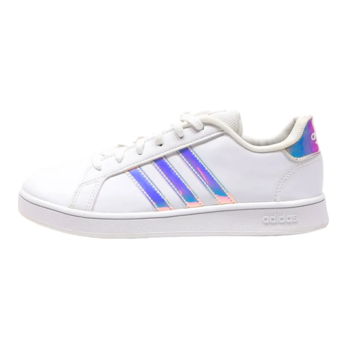 ADIDAS Low Top Trainers White Leather Womens UK 4.5