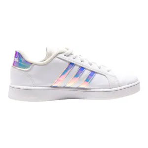 ADIDAS Low Top Trainers White Leather Womens UK 4.5