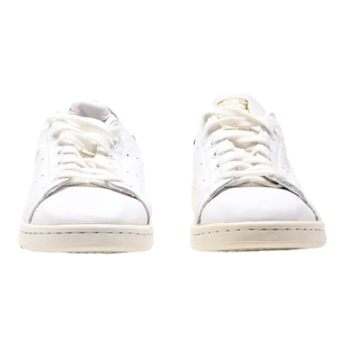 ADIDAS Low Top Trainers White Leather Womens UK 6