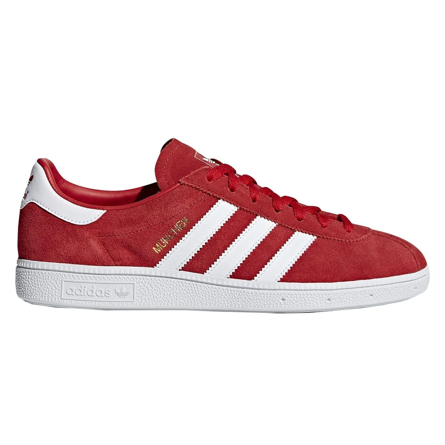 adidas Originals Munchen Trainers - Red