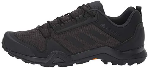 adidas outdoor Men's Terrex AX3 Hiking Boot, Black/Black/Carbon, 10.5 M US