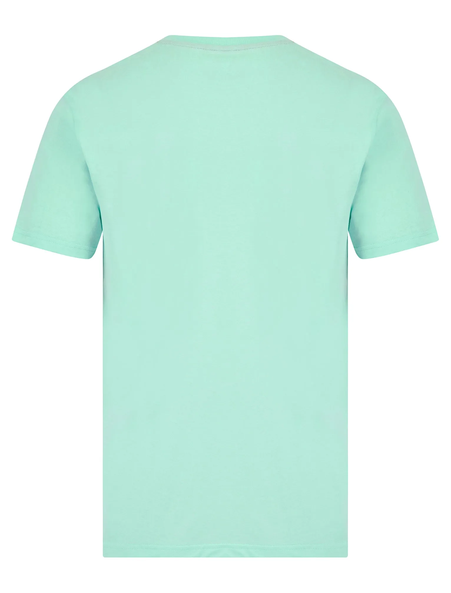 Auto City Motif Cotton Jersey T-Shirt in Limpet Shell Blue - South Shore