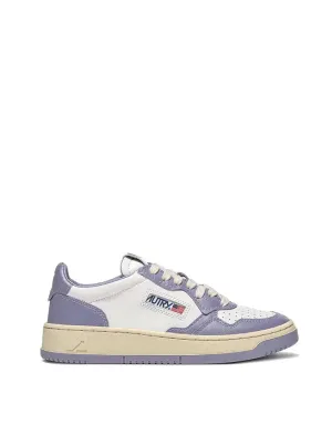 Autry Medalist Low Trainers White / Lavender