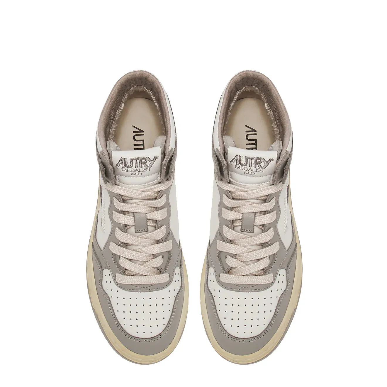 Autry Medalist Mid Trainers White / Vapour