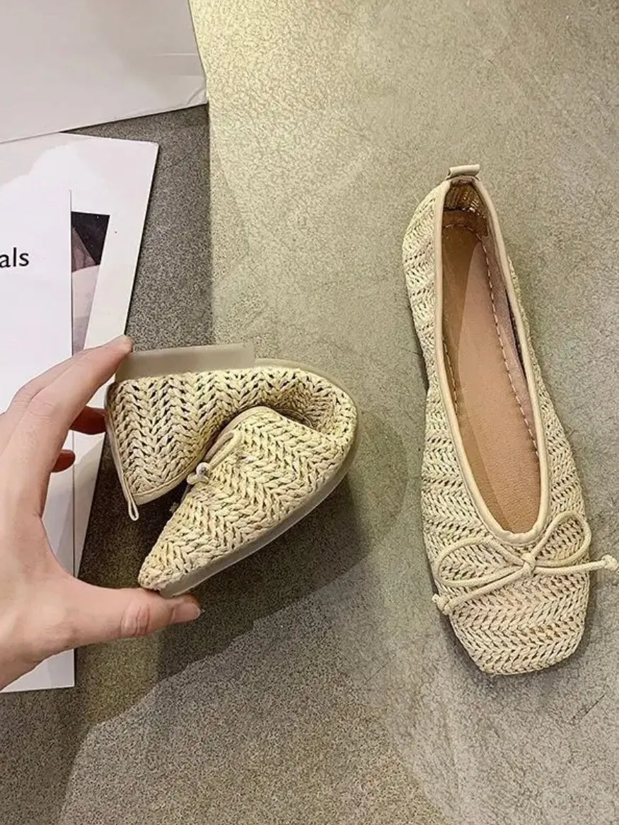 Ballet slip on flats loafers shoes