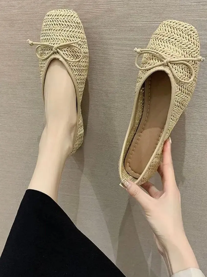 Ballet slip on flats loafers shoes