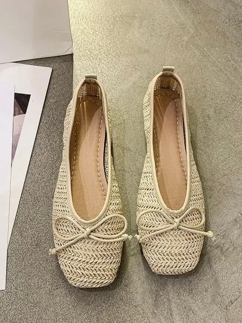 Ballet slip on flats loafers shoes