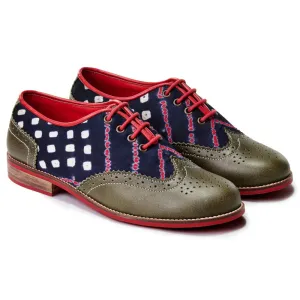 Bandhni Brogue for Women – Olive Green (discontinued)