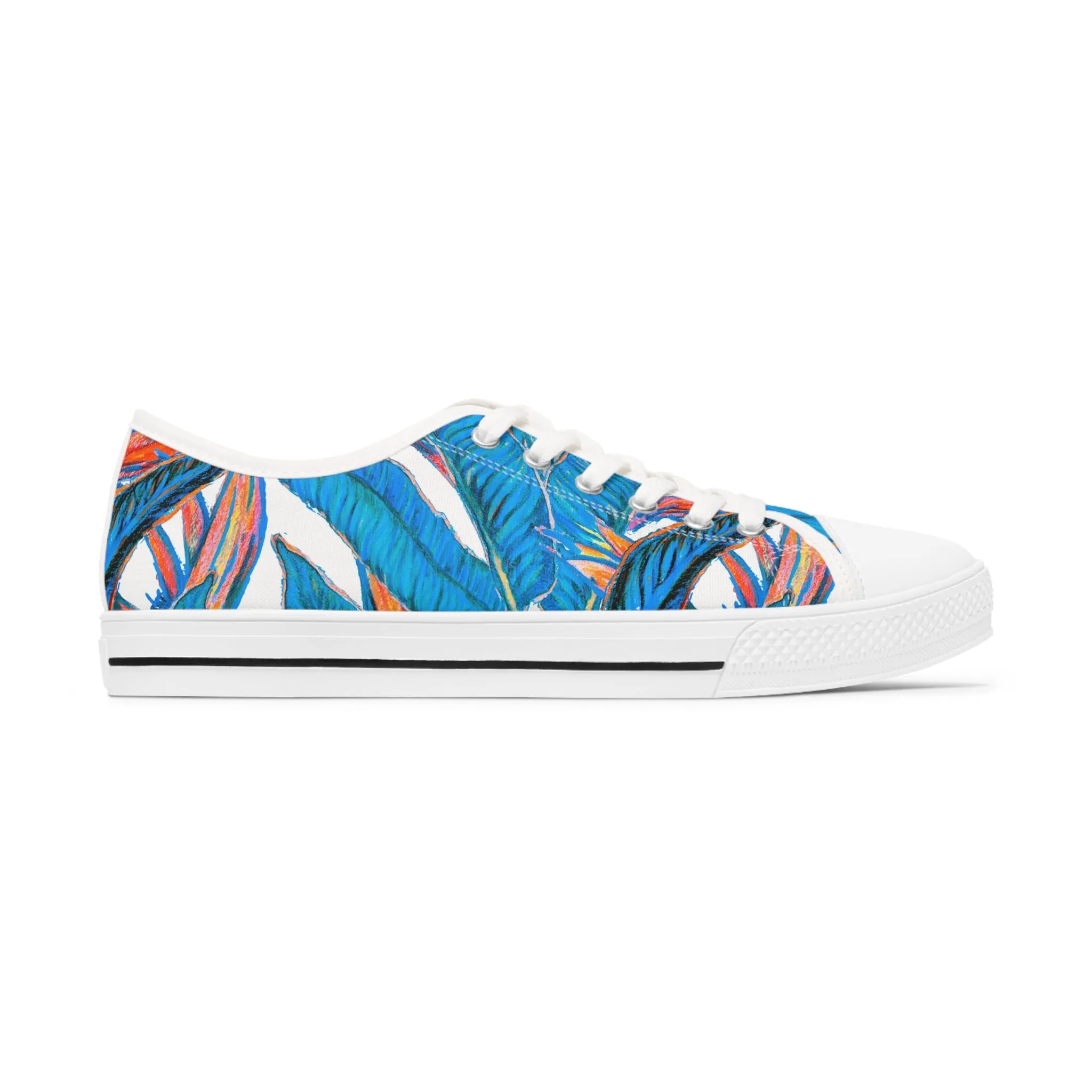 Blue Feather Women's Low Top Sneakers