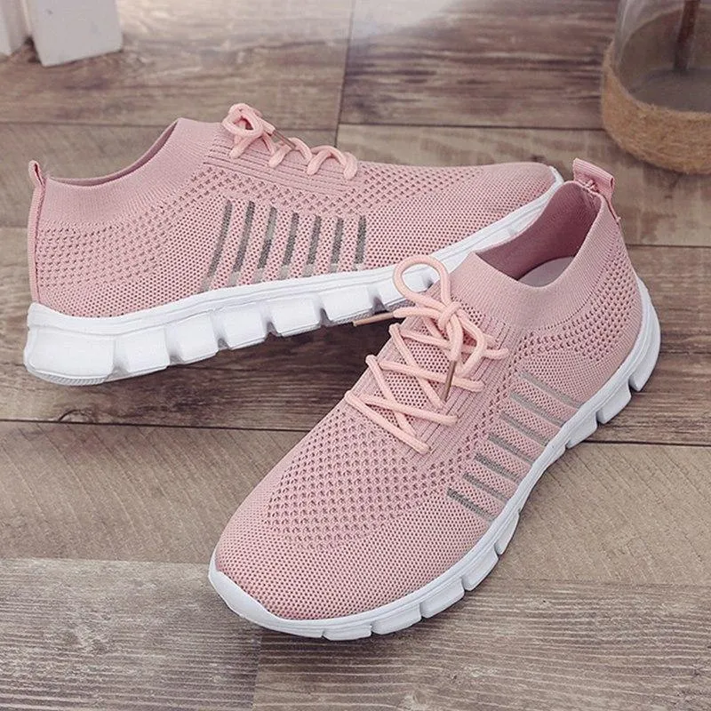 Blush Love Flat Breathable Sneakers