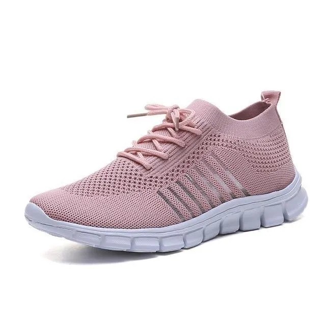 Blush Love Flat Breathable Sneakers