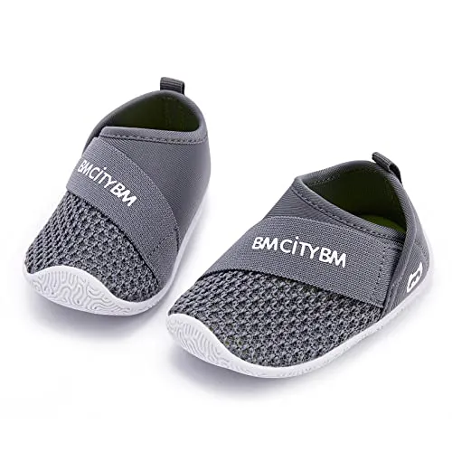 Breathable Sneakers With Half Mesh Upper - BMCiTYBM