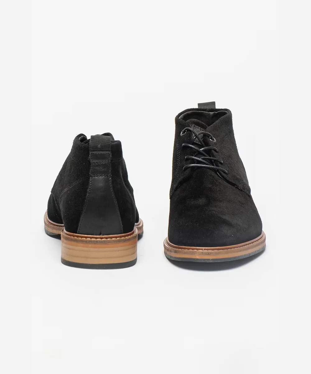 BULL BOXER CHUKKA SUEDE BOOTS