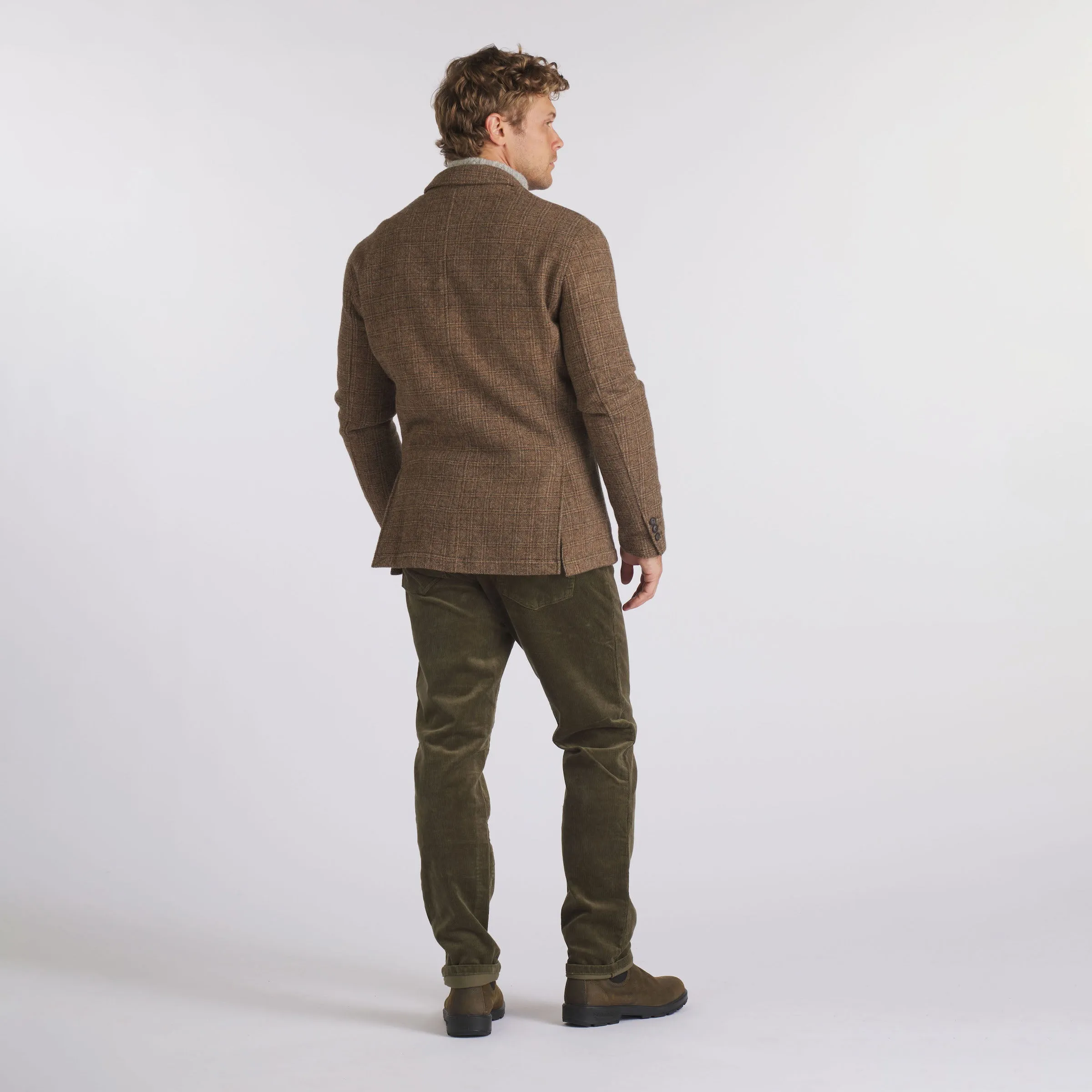 Burlington 5 Pocket Stretch Corduroy  - Dusty Olive