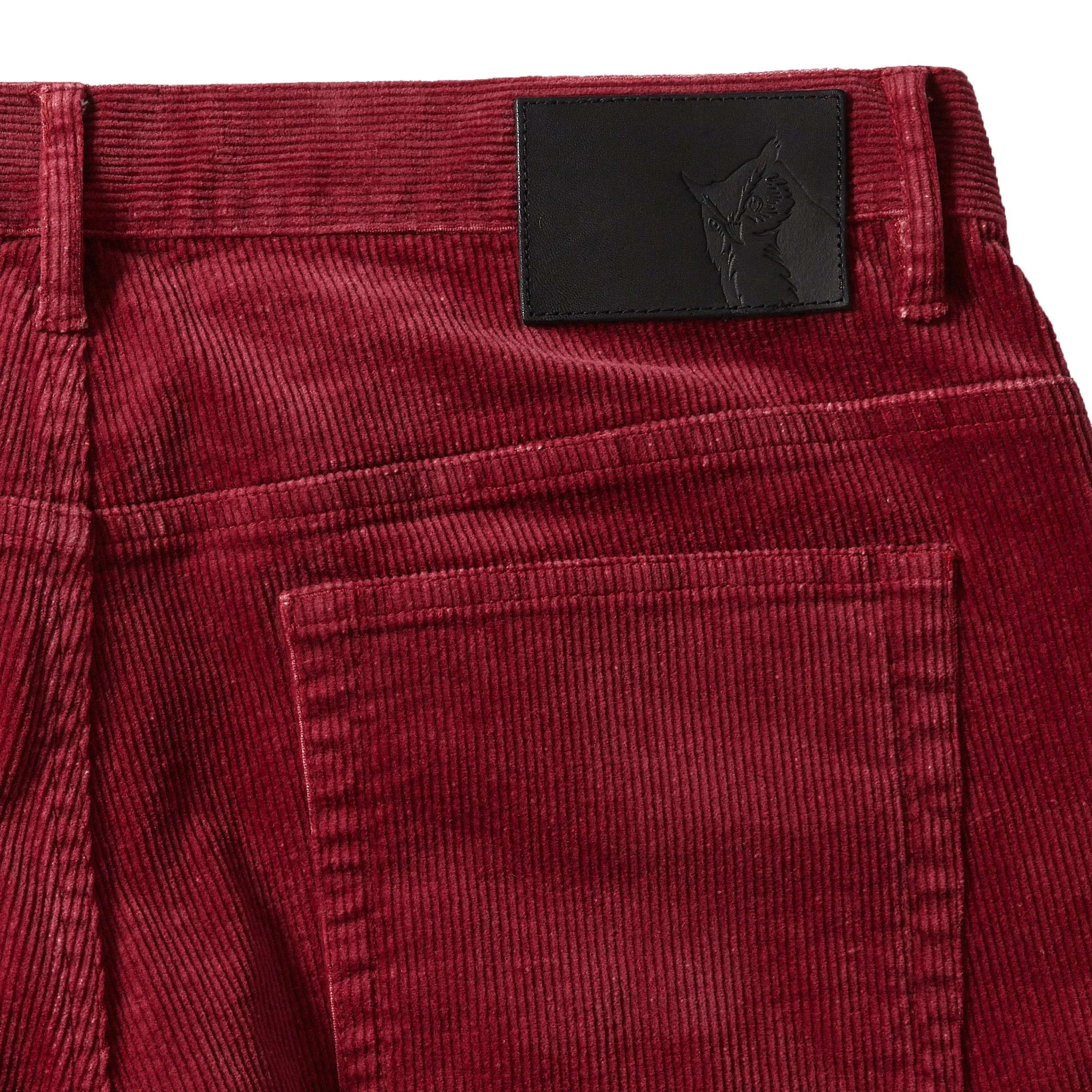 Burlington Corduroy 5 Pocket - Crimson