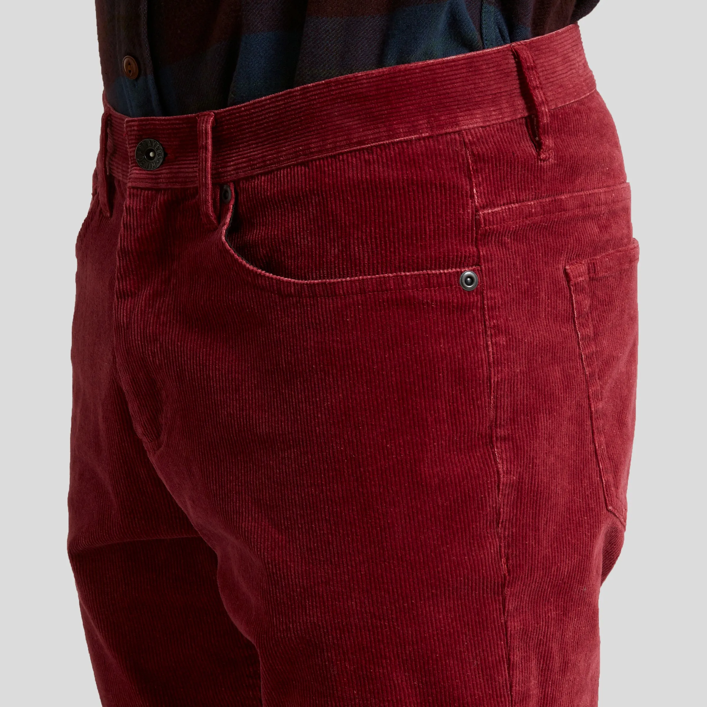 Burlington Corduroy 5 Pocket - Crimson