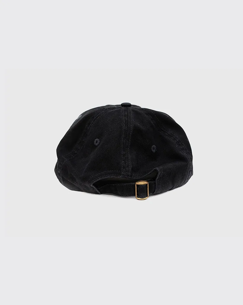 Butter Goods Dizzy 6 Panel Hat - Black