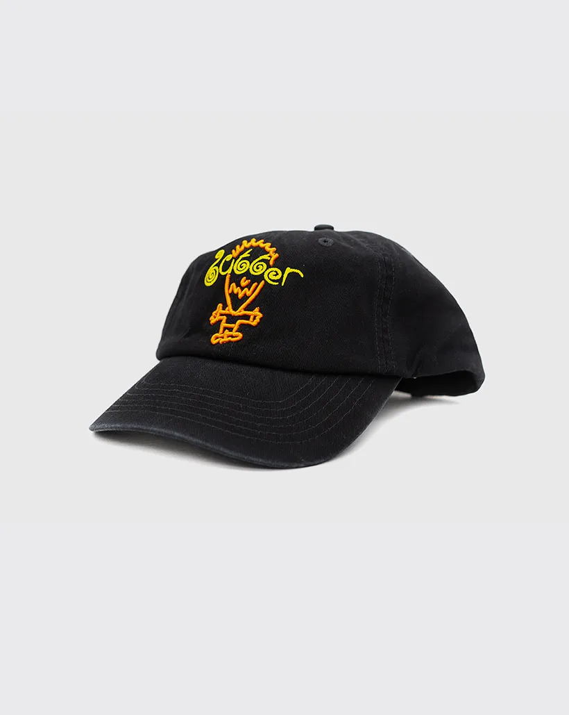 Butter Goods Dizzy 6 Panel Hat - Black