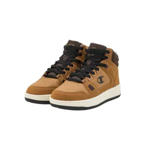 Champion scarpa sneakers alta da ragazzo Rebound Mid Winterized S32719 YS008 giallonero