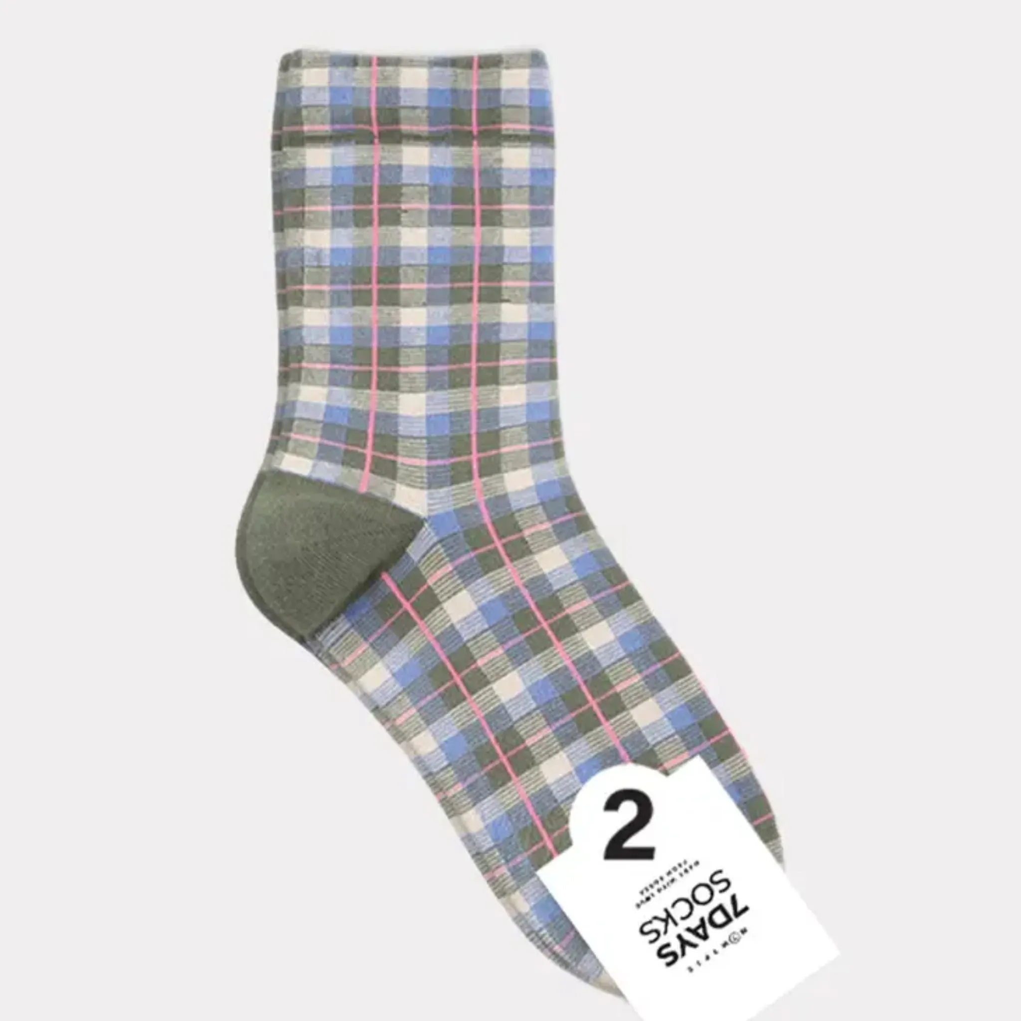 Checked Socks