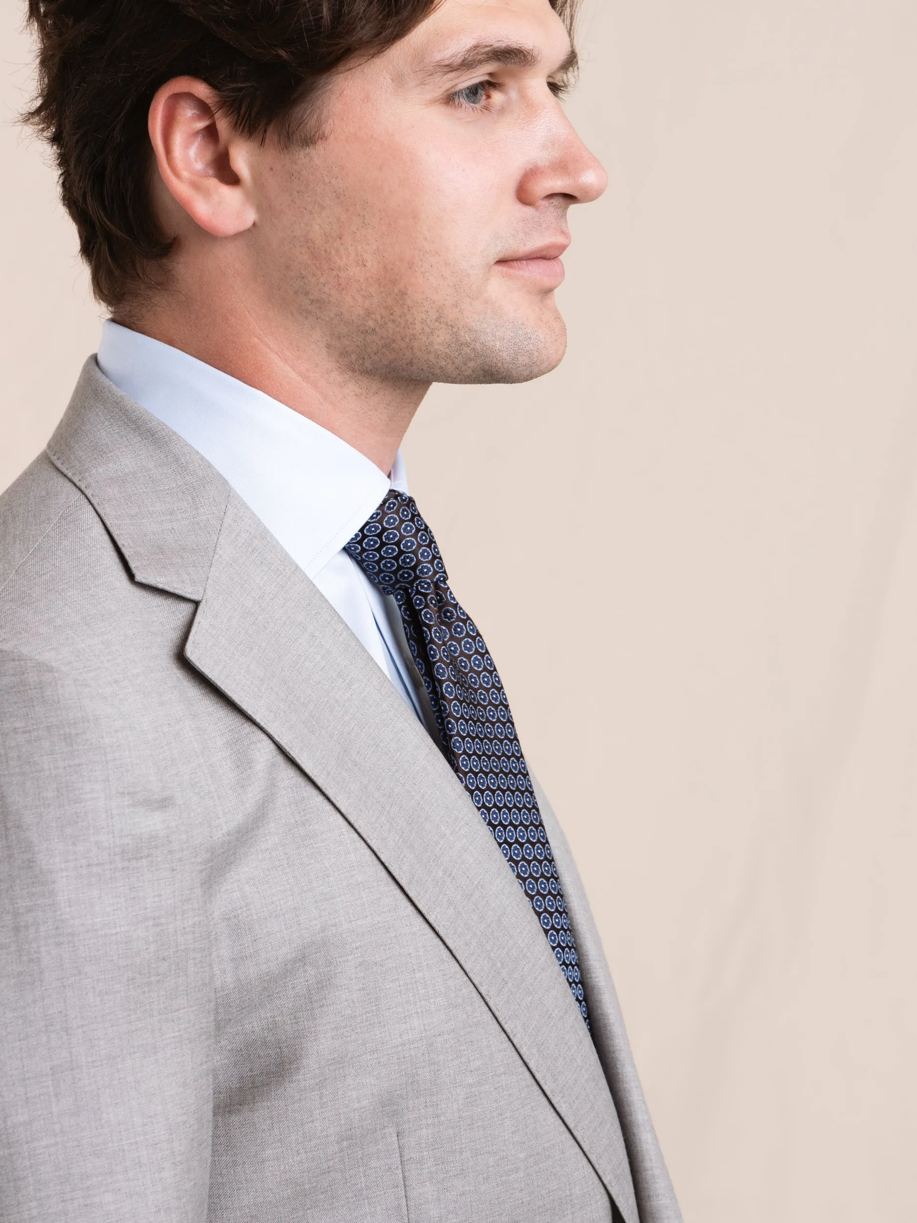 Classic Grey Wool Suit