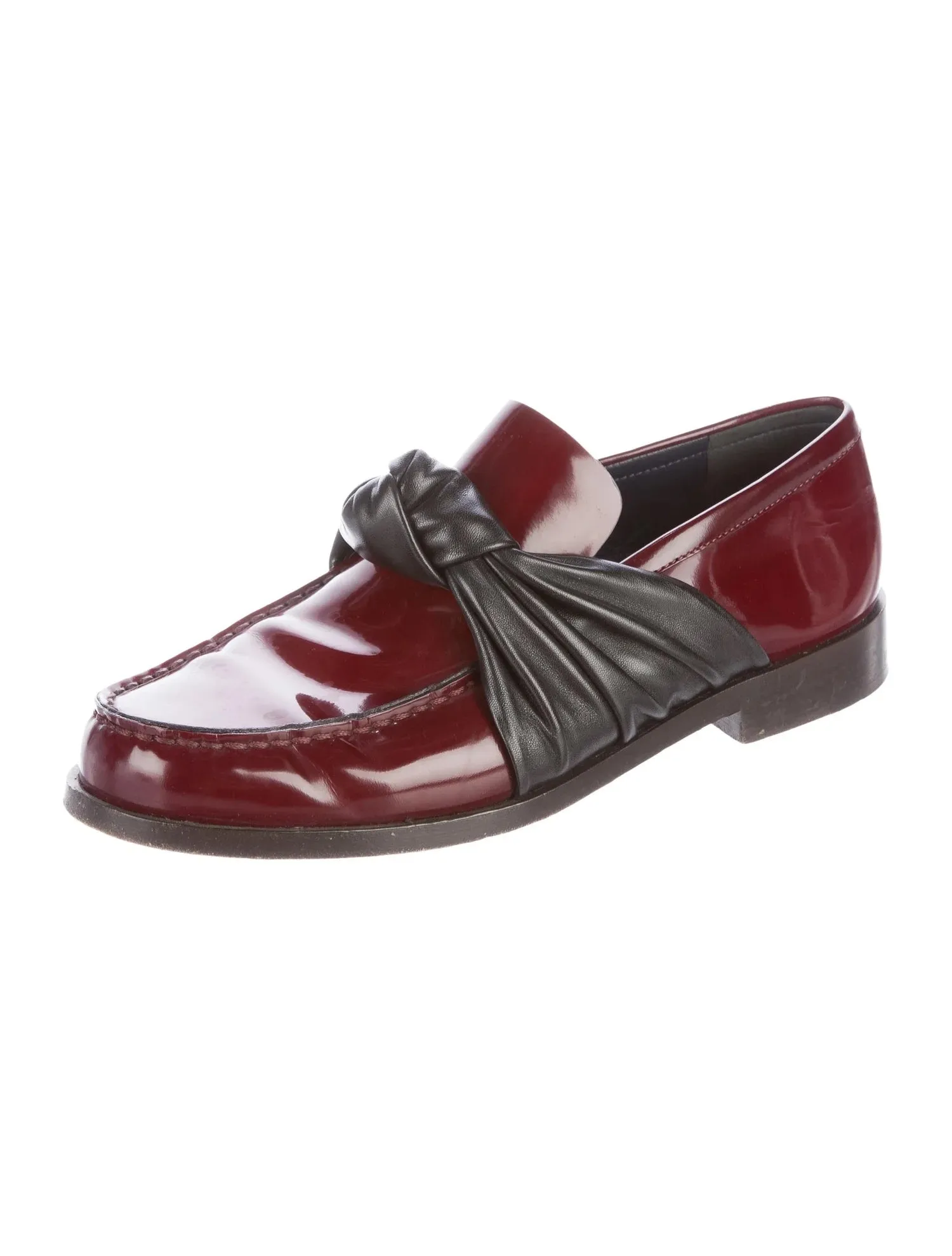 CÉLINE KNOT POLISHED HALBSCHUHE COLLEGE LOAFERS