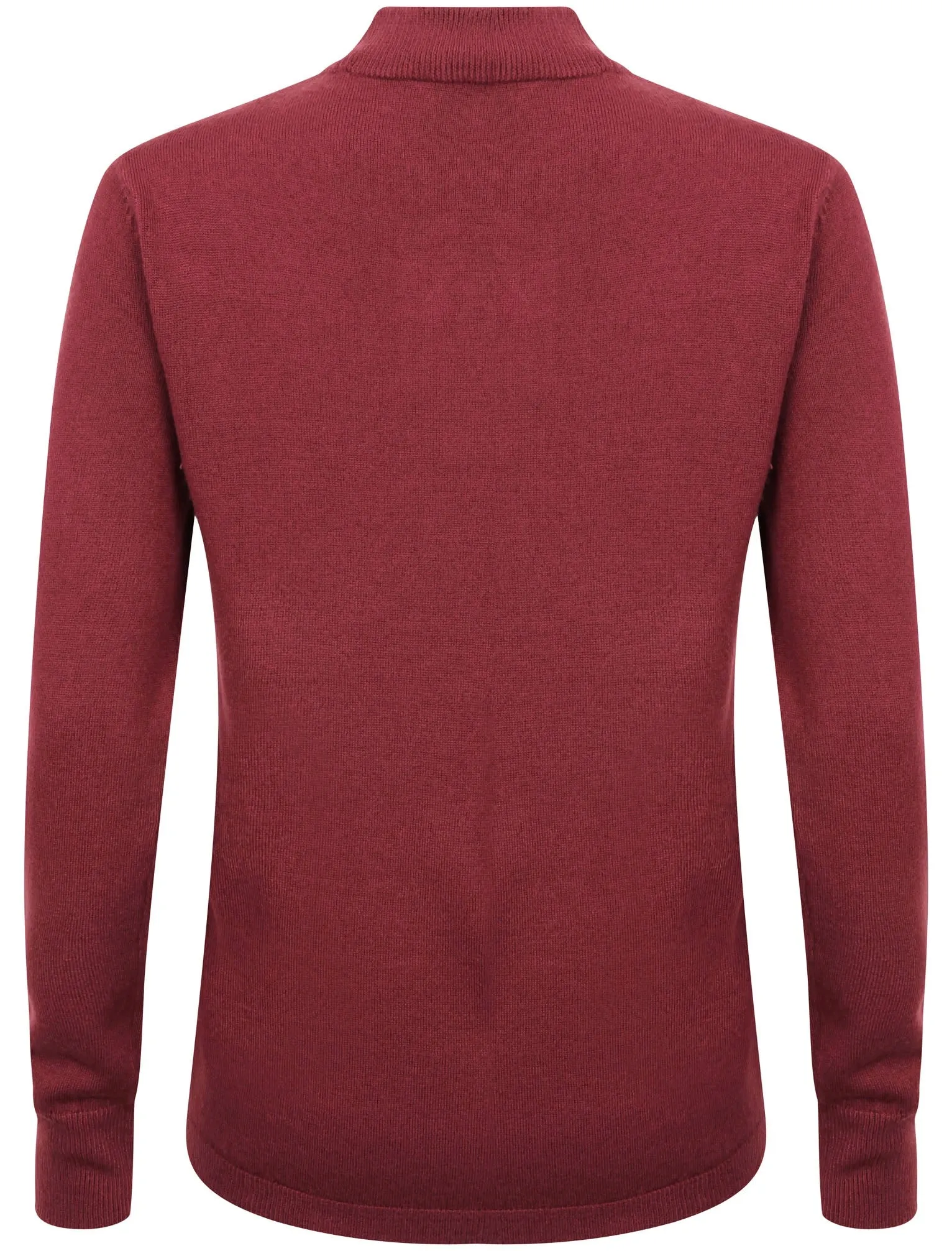 Clinton Turtle Neck Jumper in Wild Berry - Plum Tree