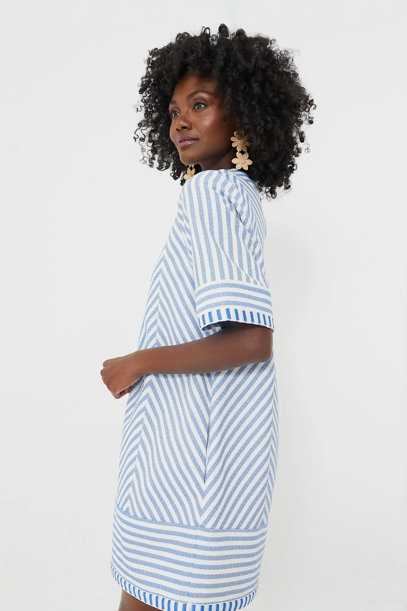 Coastal Stripe Foster Dress