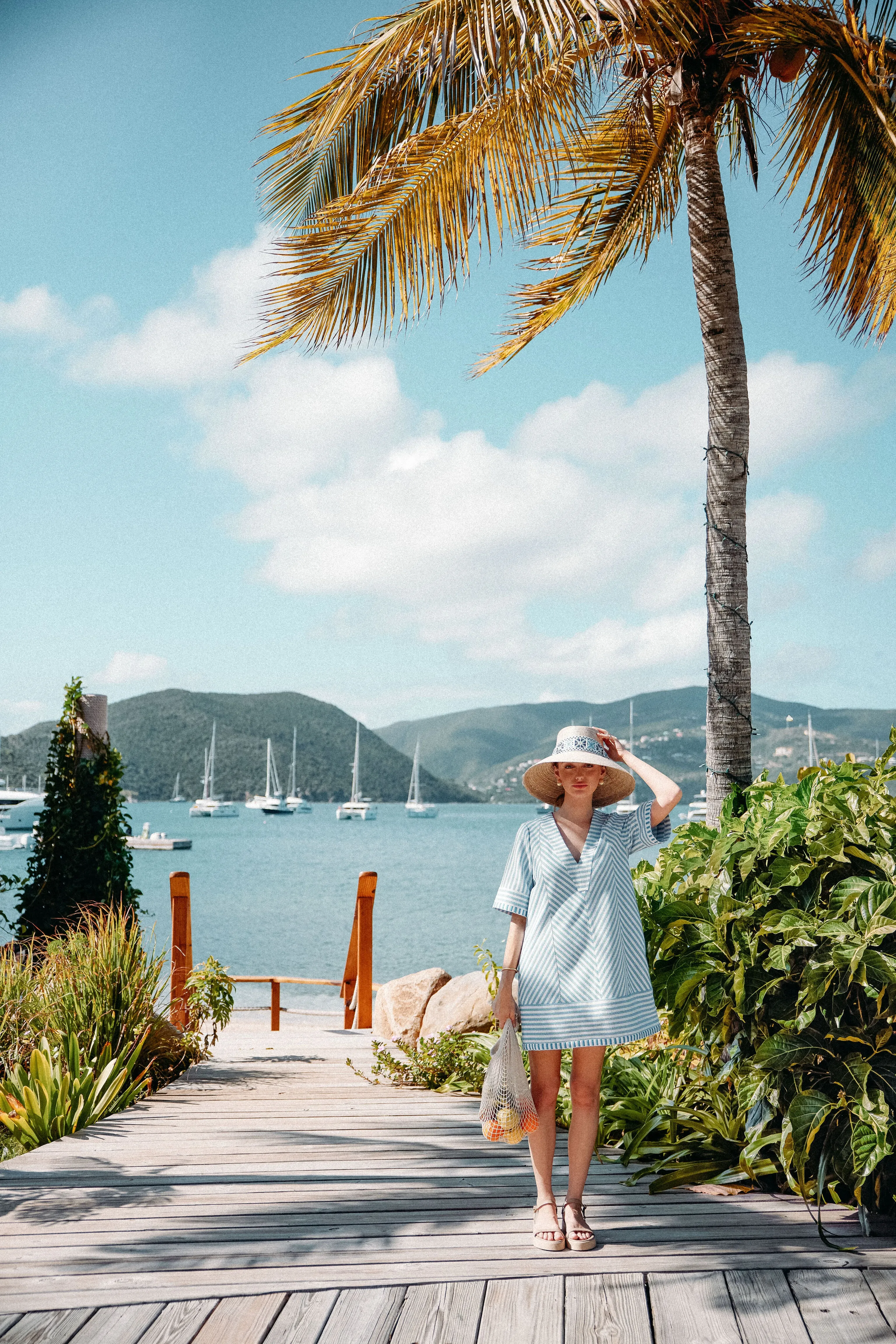 Coastal Stripe Foster Dress