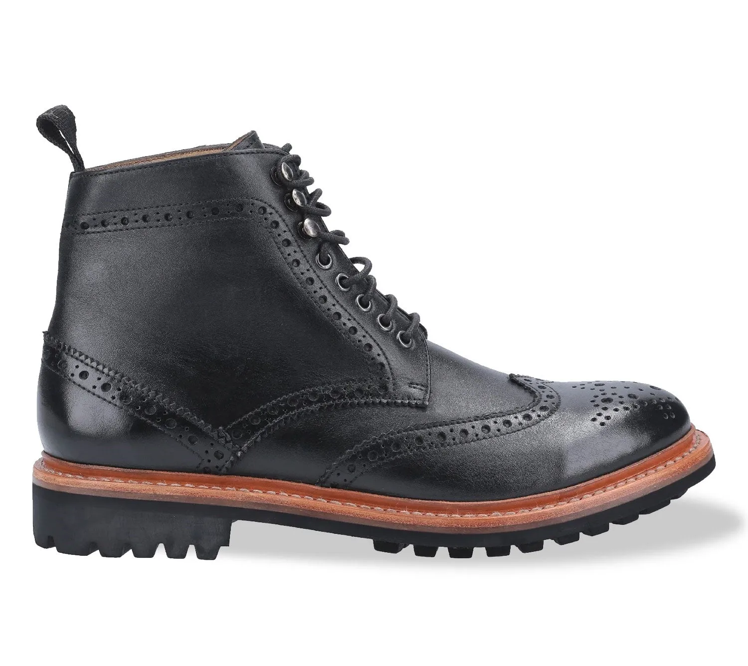 Cotswold Rissington Commando Brogue Boots