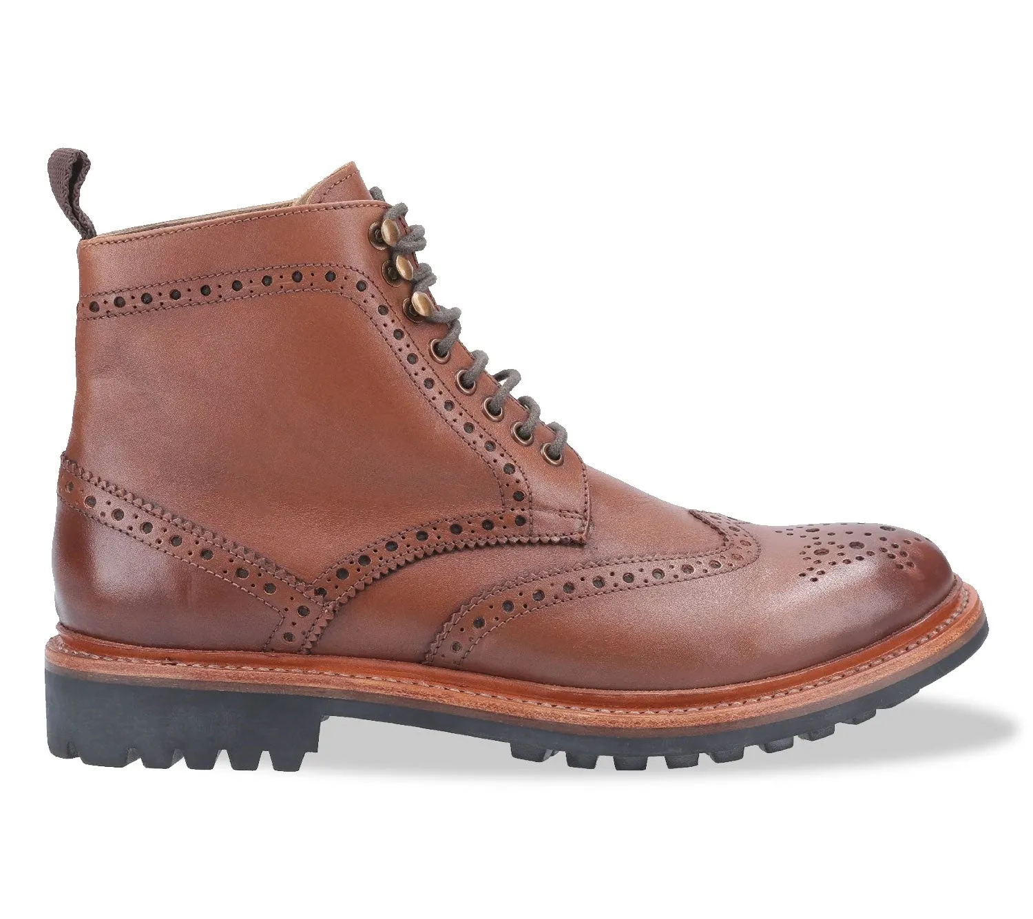 Cotswold Rissington Commando Brogue Boots