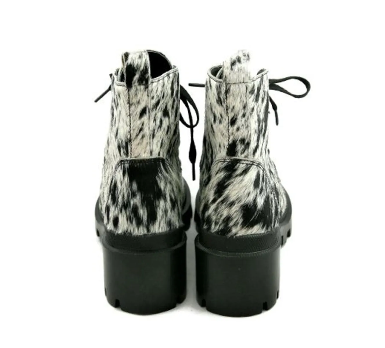 Cowhide Combat Boots