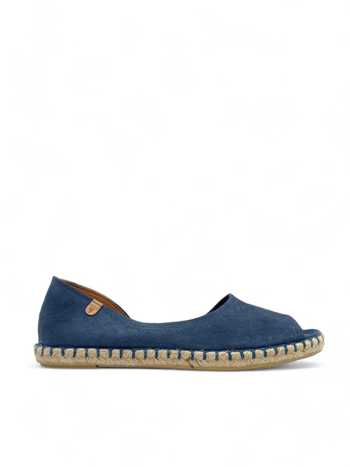 Cruz Serraje Open-toe Flats Espadrilles