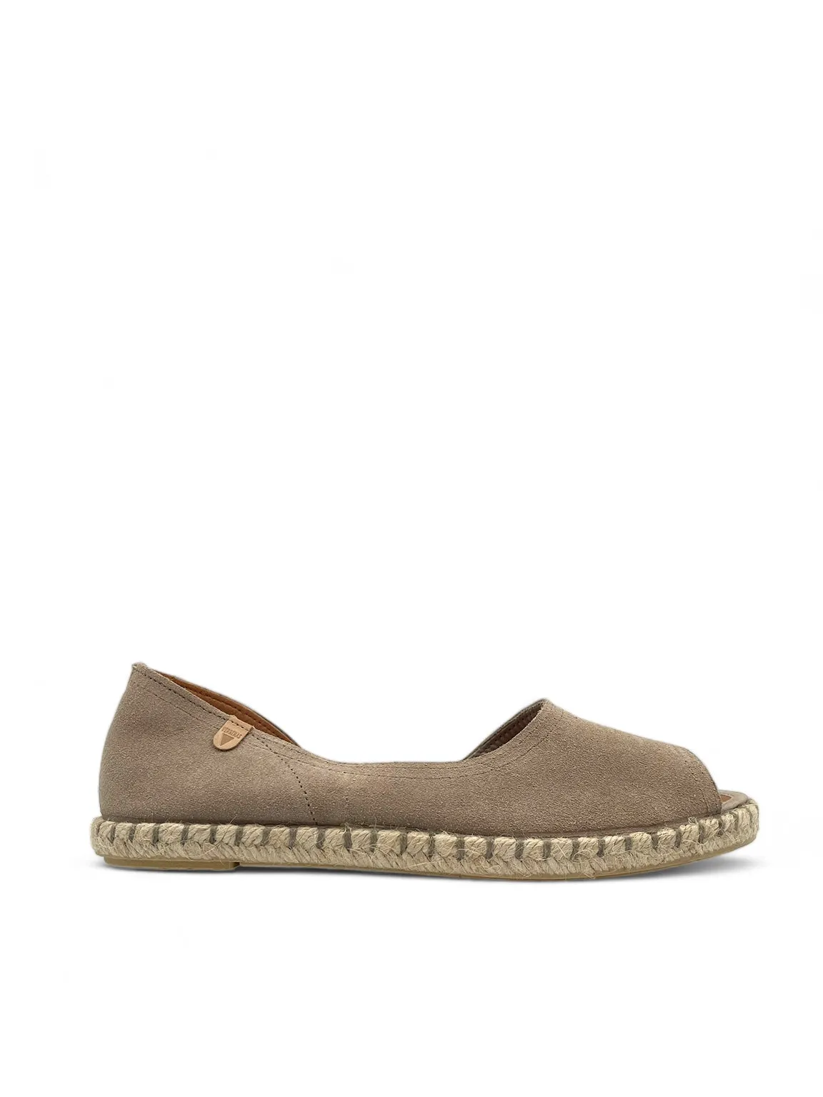 Cruz Serraje Open-toe Flats Espadrilles