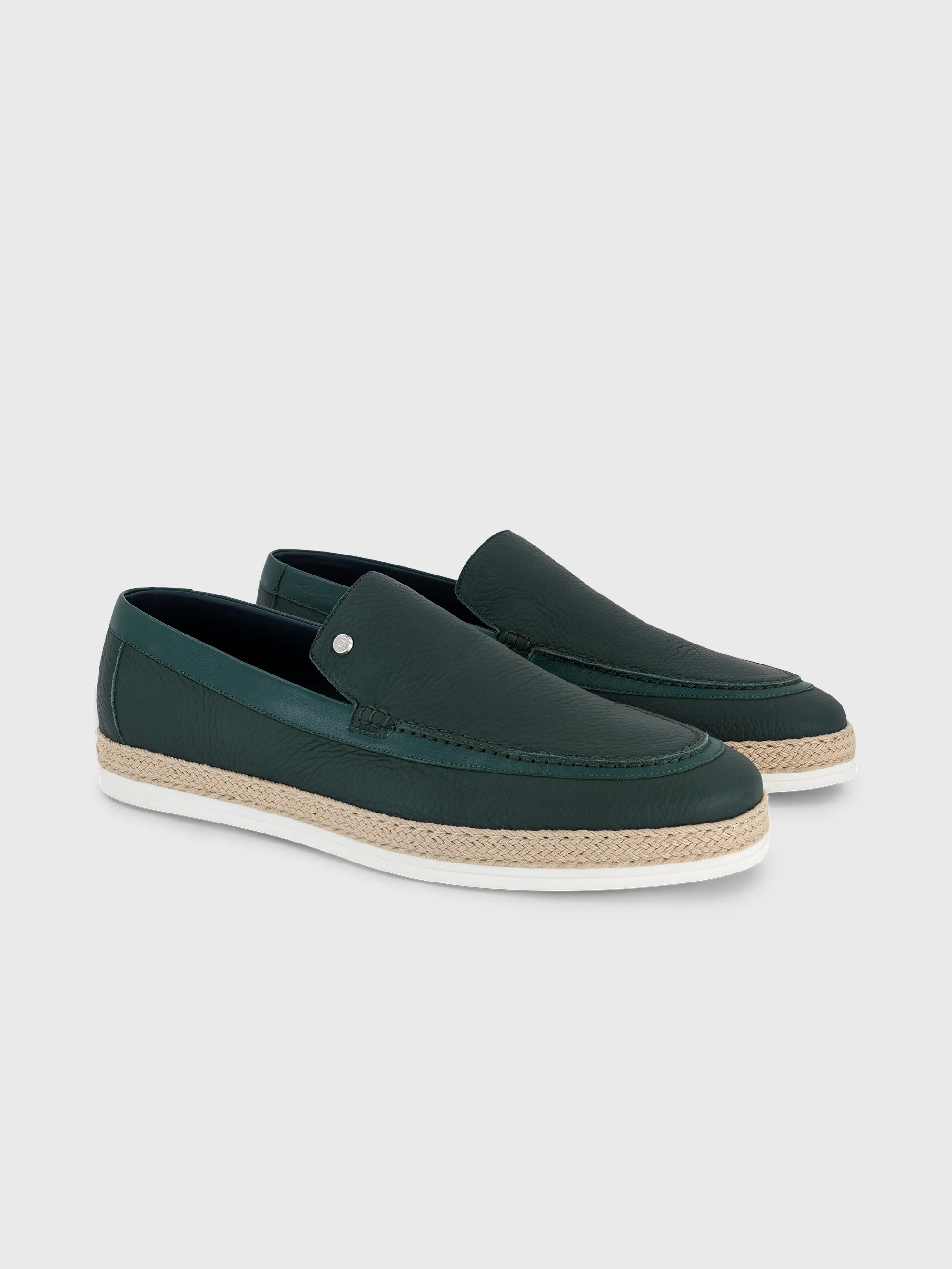 Deerskin and Calfskin Espadrilles