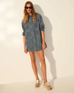 Erilyn Eyelet Shirtdress