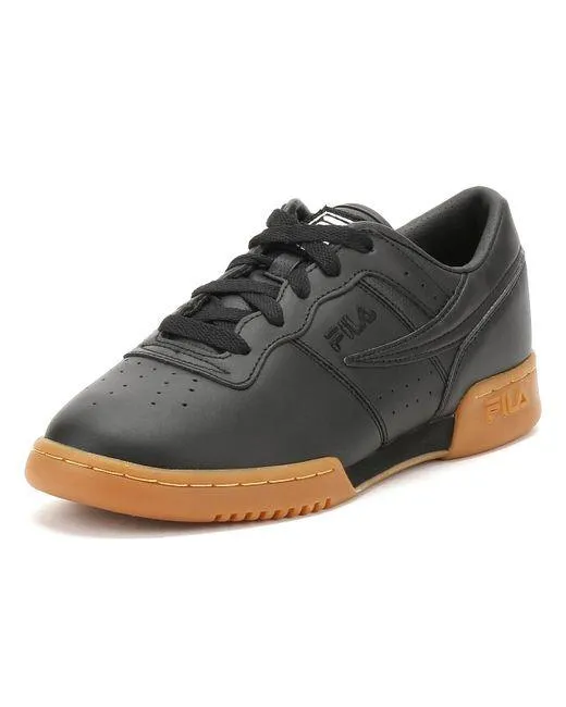 Fila Vintage Original Fitness Premium Trainers Black/Gum