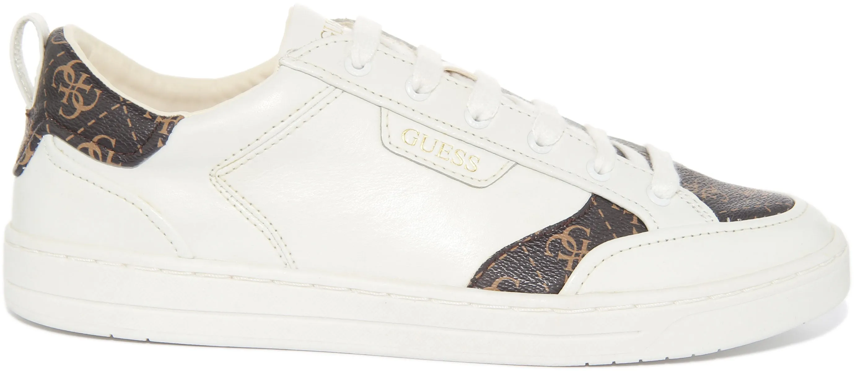 Guess Certosa In White Brown For Men