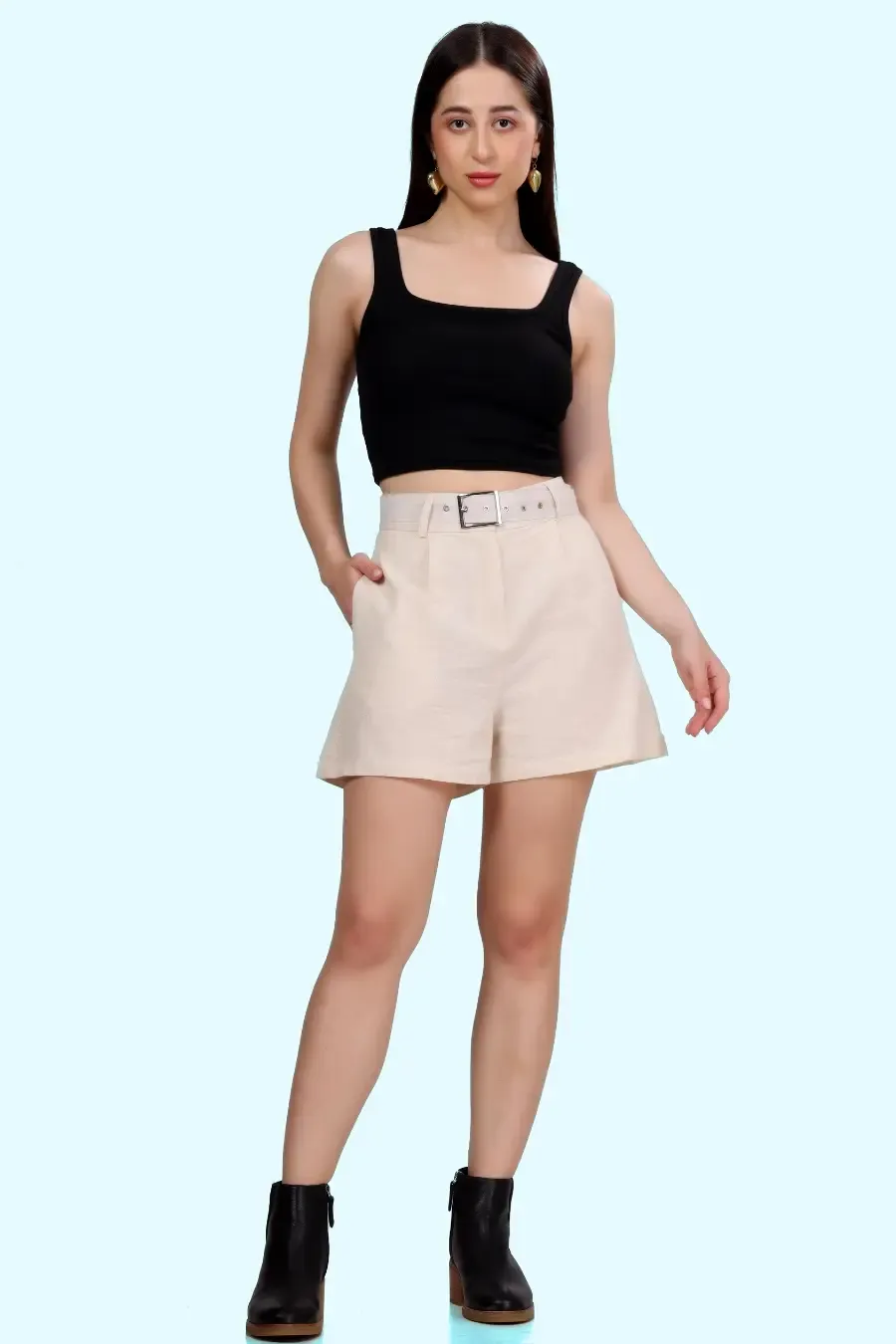 High Waisted Shorts Sewing Pattern 'Bailey'