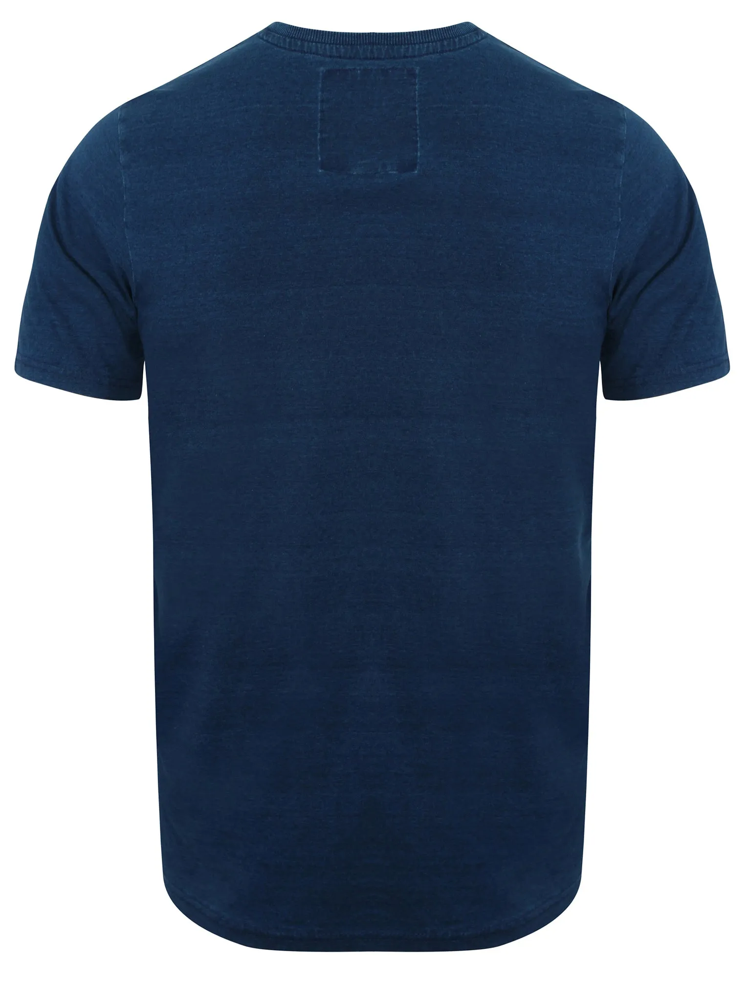 Indigo Sioux Motif Cotton T-Shirt in Dark Indigo - Tokyo Laundry