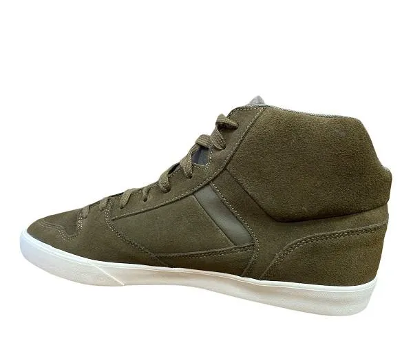 Le Coq Sportif scarpa sneakers da uomo Peletiere Mid Suede 1421798 verde oliva