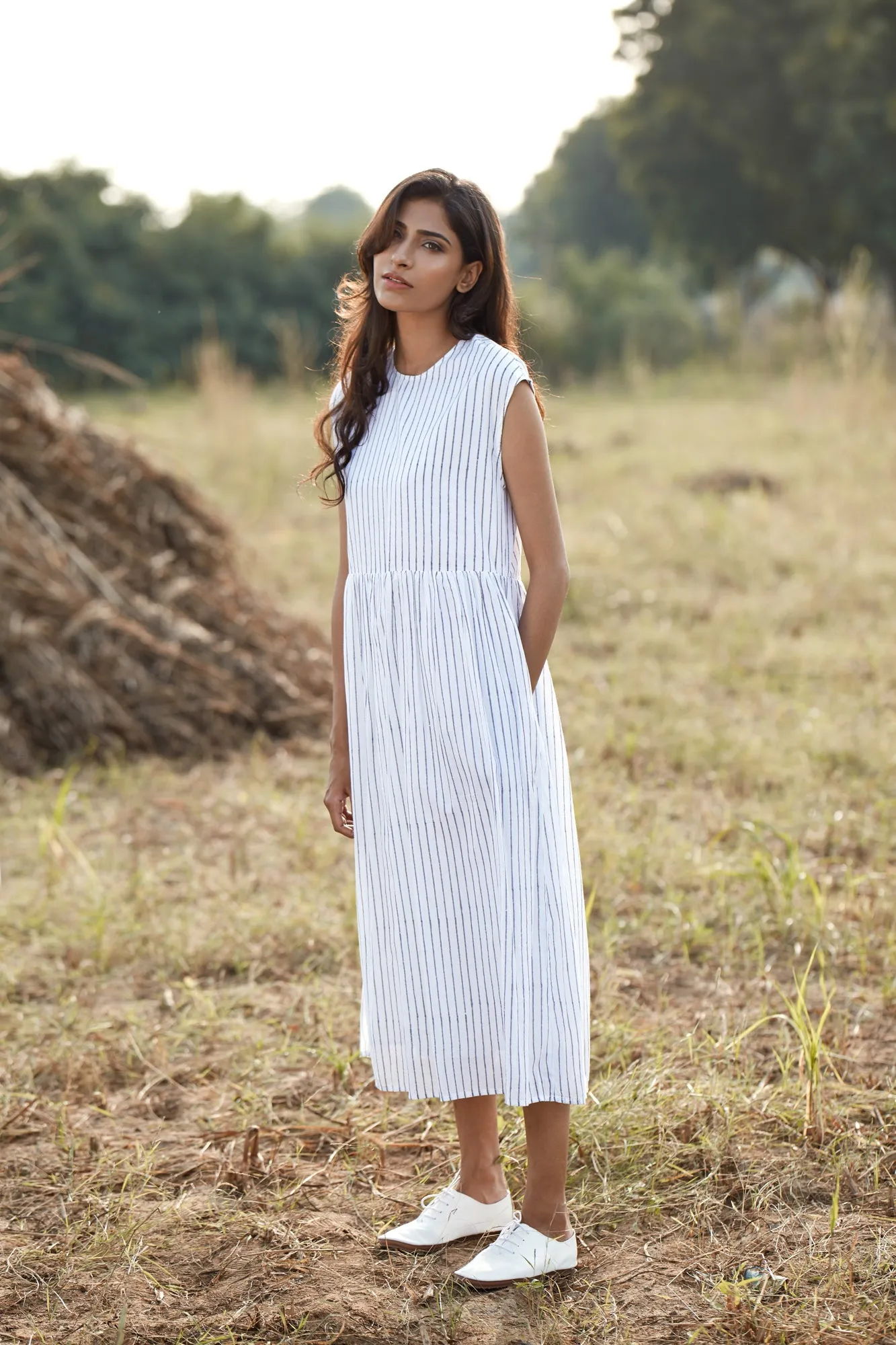 Lehar Dress - Stripe