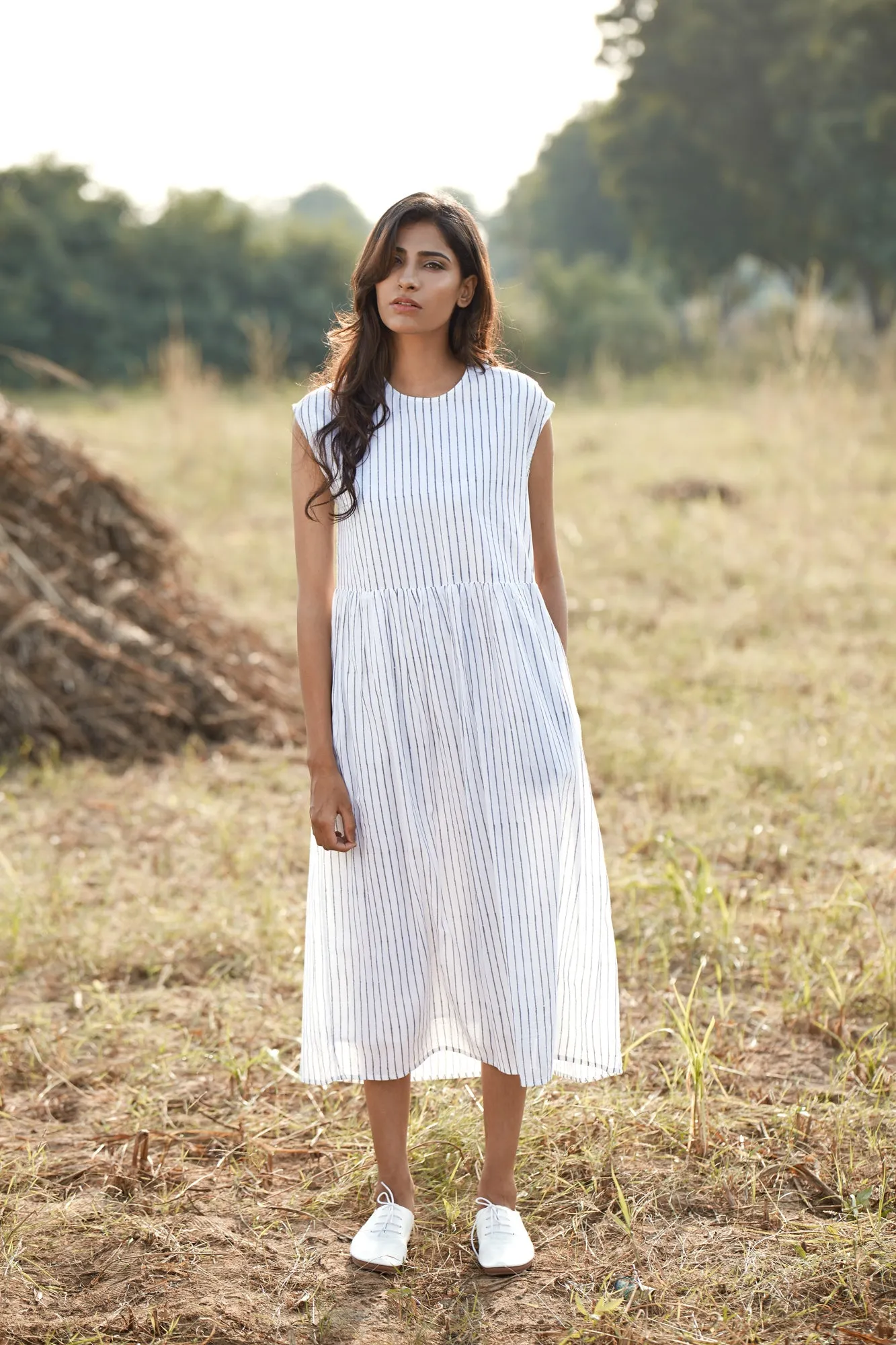 Lehar Dress - Stripe