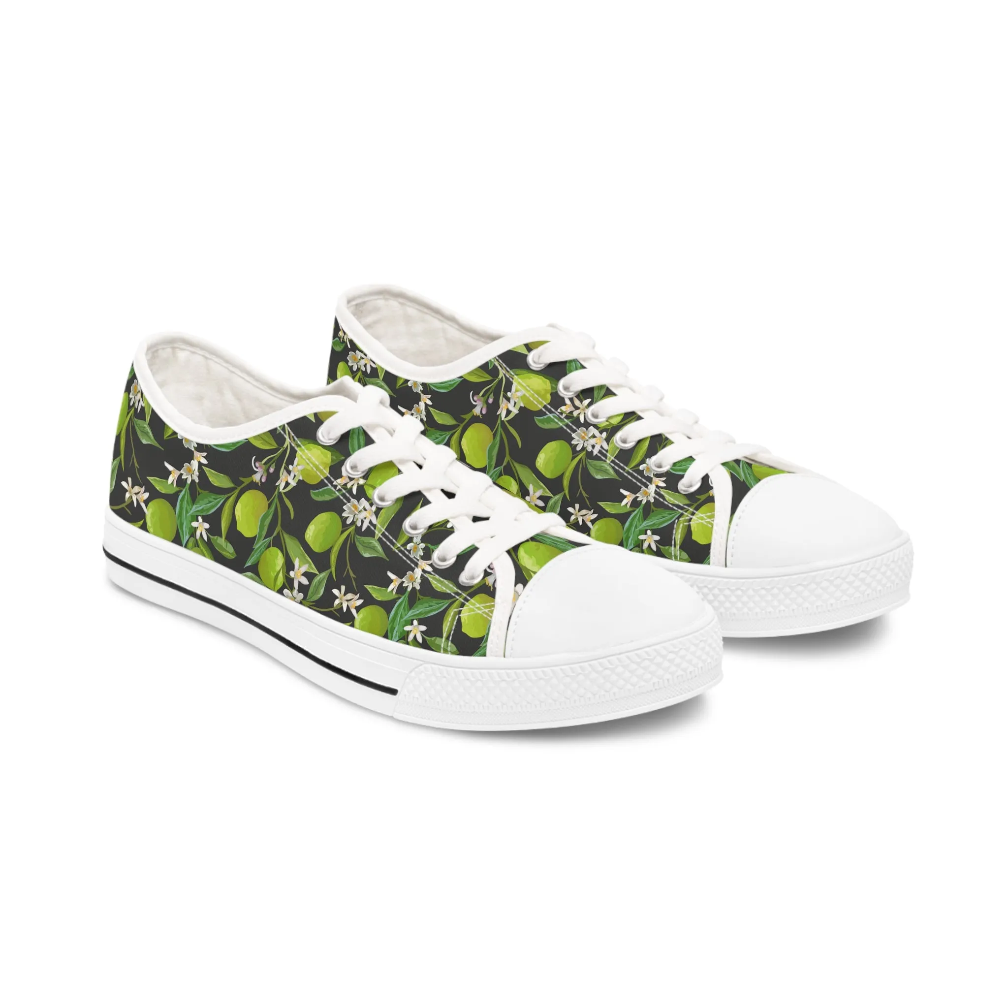 Lime Women's Low Top Sneakers